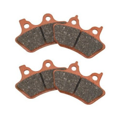 PartzBiz HD WP15-400V (x2) - EBC FA400V x2 Semi Sintered Front/Rear Brake V Pads Harley Big Twin 00-07 PartzBiz HD WP15-400V (x2) - EBC FA400V x2 Semi Sintered Front/Rear Brake V Pads Harley Big Twin 00-07