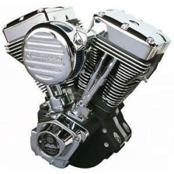 PartzBiz HD MW298-251 - EL Bruto 298-251 Competition Series 100 ci Complete Engine w/ Warranty mild cam performance motor replacement upgrade cubic inch built build custom harley new gas motorcycle bike chopper 298251