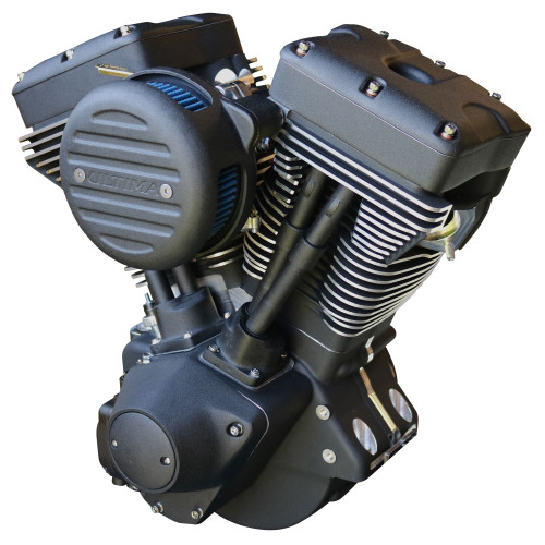 PartzBiz HD: 4416447-Ultima 298-363 Black Out 120 cI El Bruto Motor Harley 84-99 & Custom Models engine performance motor replacement upgrade cubic inch built build custom harley new gas motorcycle bike chopper 298272
