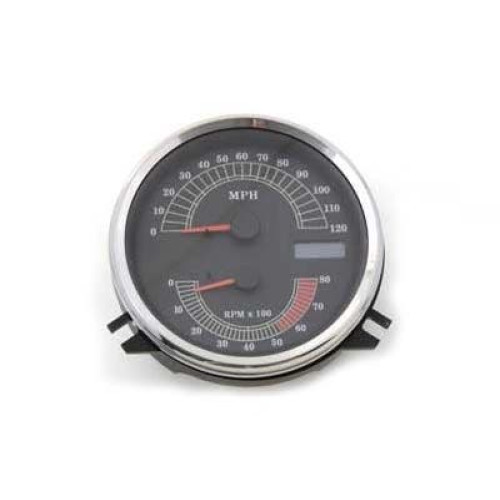 PartzBiz HD: 4416450-มาตรวัดความเร็วแบบอะนาล็อกอิเล็กทรอนิกส์ MPH มาตรวัดความเร็วรอบ Tach Combo Harley FXST PartzBiz HD: 4416450-มาตรวัดความเร็วแบบอะนาล็อกอิเล็กทรอนิกส์ MPH มาตรวัดความเร็วรอบ Tach Combo Harley FXST