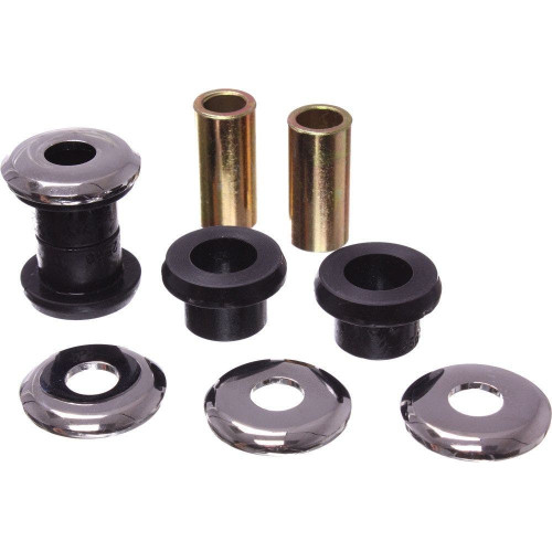 PartzBiz HD: 4416458-Energy Suspension Riser Bushings Firm w/ Chrome Washers Harley Touring 87-Up