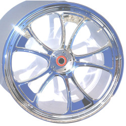 PartzBiz HD EPC-CVO-PCKG-CH - ชุดแพ็คเกจล้อหน้า EPC Chrome CVO 16 ” - 26 ” พร้อมยางสำหรับรุ่น Harley