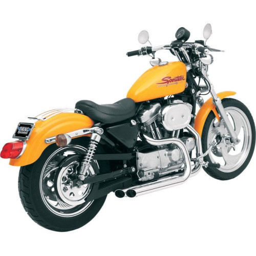 PartzBiz HD: 4416389-Bassani Chrome Pro Street Slash Cut Exhaust Harley XL w/ Forward Controls 86-03 | XL-325F PartzBiz HD: 4416389-Bassani Chrome Pro Street Slash Cut Exhaust Harley XL w/ Forward Controls 86-03 | XL-325F