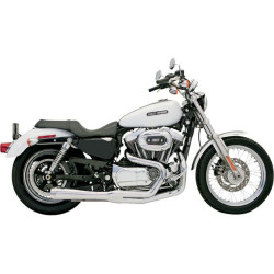 PartzBiz HD ds18001272 - Bassani Chrome Road Rage 2 Into 1 ท่อไอเสีย Upswept สั้น Harley XL 04-13 | 14112จ PartzBiz HD ds18001272 - Bassani Chrome Road Rage 2 Into 1 ท่อไอเสีย Upswept สั้น Harley XL 04-13 | 14112จ