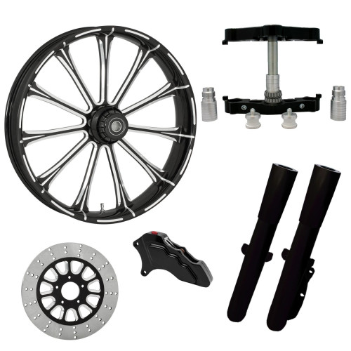 PartzBiz HD: 4416378-Exile Eclipse 23" Wheel Tire Single Side w/ Raked Triple Trees Lowers & Sliders | EXILE-SNGL-ECL-KIT-23PCKG PartzBiz HD: 4416378-Exile Eclipse 23" Wheel Tire Single Side w/ Raked Triple Trees Lowers & Sliders | EXILE-SNGL-ECL-KIT-23PCKG