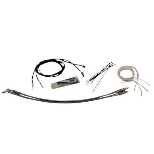 PartzBiz HD: 4416326-Fat Baggers 14"-16" EZ Install Stainless Extended Cables Install Harley FL 14-20 | 109214 PartzBiz HD: 4416326-Fat Baggers 14"-16" EZ Install Stainless Extended Cables Install Harley FL 14-20 | 109214