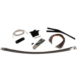 PartzBiz HD FBI-109114 - Fat Baggers 14 ” EZ Install Stainless Extended Cables Install Kit Harley FL 08-13 | 109114 PartzBiz HD FBI-109114 - Fat Baggers 14 ” EZ Install Stainless Extended Cables Install Kit Harley FL 08-13 | 109114