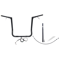 PartzBiz HD FBI-712016-B - FBI สีดำ 16 ” Flat Top Plug n Play EZ 1-1/4 ” ชุดแฮนด์บาร์ Harley 21-23 FLH/T | 712016-บี PartzBiz HD FBI-712016-B - FBI สีดำ 16 ” Flat Top Plug n Play EZ 1-1/4 ” ชุดแฮนด์บาร์ Harley 21-23 FLH/T | 712016-บี