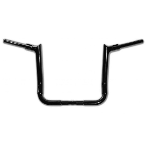 PartzBiz HD: 4416125-FBI Fat Baggers 1-1/2 สีดำ 12” EZ Install Pointed Handle Batwing 14-20 | 805012-บี
