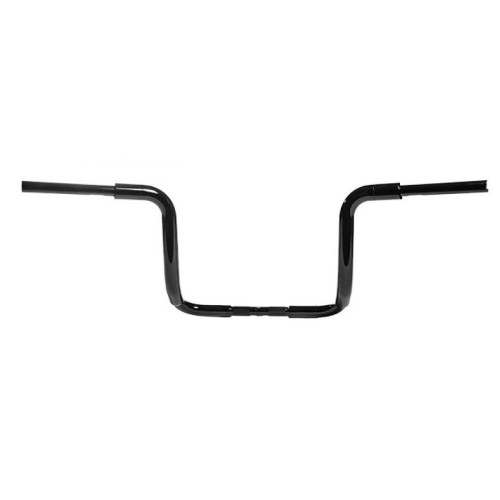 PartzBiz HD: 4416097-FBI Fat Baggers 1-1/2 Black 14" EZ Install Rounded Top Handlebar Batwing 14-20 | 803014-B