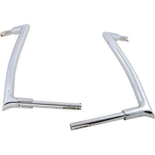 PartzBiz HD: 4416102-FBI Fat Baggers 1-1/2 Chrome 16" EZ Install Pointed Handlebar Road Glide 98-13 807016 0601-5269 06015269 PartzBiz HD: 4416102-FBI Fat Baggers 1-1/2 Chrome 16" EZ Install Pointed Handlebar Road Glide 98-13 807016 0601-5269 06015269