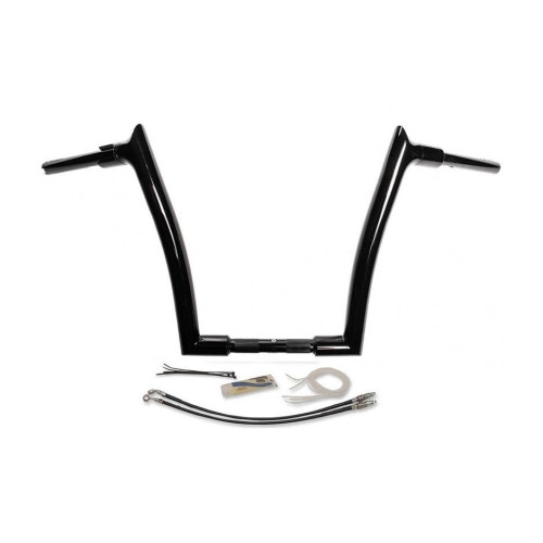 PartzBiz HD: 4416104-FBI Fat Baggers 1-1/2 สีดำ 16” EZ Install สายแฮนด์ปลายแหลม PKG FLTR 15-20 | 809316-บี PartzBiz HD: 4416104-FBI Fat Baggers 1-1/2 สีดำ 16” EZ Install สายแฮนด์ปลายแหลม PKG FLTR 15-20 | 809316-บี