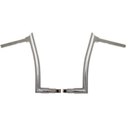 PartzBiz HD FBI-806012 - FBI Fat Baggers 1-1/2 Chrome 12 ” EZ ติดตั้งแฮนด์แบบชี้ Road Glide 15-20 806012 0601-5253 06015253