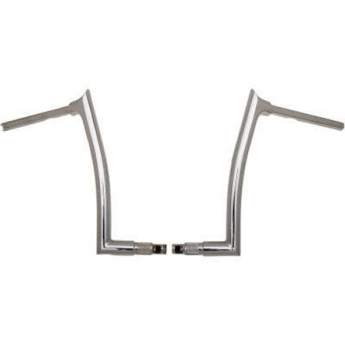 PartzBiz HD: 4416109-FBI Fat Baggers 1-1/2 Chrome 12 ” EZ ติดตั้งแฮนด์แบบชี้ Road Glide 15-20 806012 0601-5253 06015253