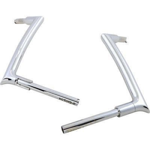 PartzBiz HD: 4416110-FBI Fat Baggers 1-1/2 Chrome 12" EZ Install Pointed Handlebar Road Glide 98-13 807012 0601-5265 06015265 PartzBiz HD: 4416110-FBI Fat Baggers 1-1/2 Chrome 12" EZ Install Pointed Handlebar Road Glide 98-13 807012 0601-5265 06015265