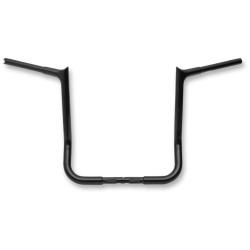 PartzBiz HD FBI-950016-B - FBI Fat Baggers 16" Razor Black Bagger Ape Hanger Handlebars Harley FLHT/FLHX 08-20