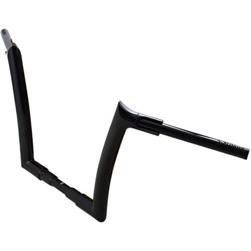 PartzBiz HD: 4416008-FBI Fat Baggers สีดำ 12” EZ ติดตั้ง Pointed Top 1-1/2” Bars HD Road King 18-20