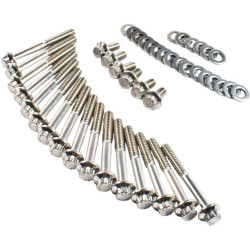 PartzBiz HD FMC-3063 - Feuling 3063 สแตนเลสหลักเกียร์ Fastener Kit 04-17 Harley Davidson Sportster Bolts Nuts Washers Studs อัพเกรดเปลี่ยน 2401-1100 24011100 PartzBiz HD FMC-3063 - Feuling 3063 สแตนเลสหลักเกียร์ Fastener Kit 04-17 Harley Davidson Sportster Bolts Nuts Washers Studs อัพเกรดเปลี่ยน 2401-1100 24011100