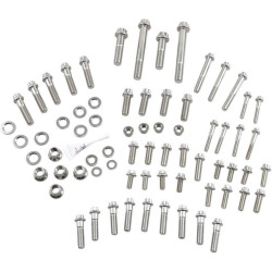 PartzBiz HD FMC-3068 - Feuling 3068 แชสซีสแตนเลสแต่งชุดอุปกรณ์ยึด 85-99 Harley Davidson FXR Evolution Big Twin Cam Bolts Nuts Washers Studs Upgrade Replacement 2401-1103 24011103 PartzBiz HD FMC-3068 - Feuling 3068 แชสซีสแตนเลสแต่งชุดอุปกรณ์ยึด 85-99 Harley Davidson FXR Evolution Big Twin Cam Bolts Nuts Washers Studs Upgrade Replacement 2401-1103 24011103