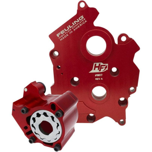 PartzBiz HD: 4415779-Feuling 7199 Red Race Series Oil Pump & Camplate Kit 17-19 Harley Davidson M-Eight M8 Milwaukee-Eight 2017 2018 2019 Touring Softail Electra Glide Road King Fat Boy bob slim breakout performance hp horse power upgrade replacement 0932-0231 09320231 PartzBiz HD: 4415779-Feuling 7199 Red Race Series Oil Pump & Camplate Kit 17-19 Harley Davidson M-Eight M8 Milwaukee-Eight 2017 2018 2019 Touring Softail Electra Glide Road King Fat Boy bob slim breakout performance hp horse power upgrade replacement 0932-0231 09320231