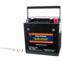 PartzBiz HD WP49-2275 - Fire Power Battery Ctx30L Sealed Factory Activated 450cca 30aH 12V