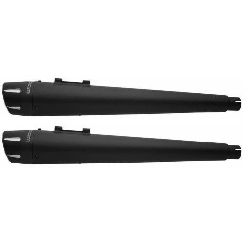 PartzBiz HD: 4415528-Freedom Performance American Outlaw 4.5" Black Slip-Ons Harley Touring TC 09-16 PartzBiz HD: 4415528-Freedom Performance American Outlaw 4.5" Black Slip-Ons Harley Touring TC 09-16