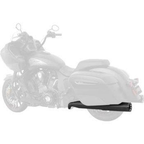 PartzBiz HD: 4415505-Freedom Performance Exhaust Union Ghost Pipe Black w/Black Tip Indian