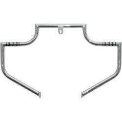 PartzBiz HD DS16240029 - Lindby Front Chrome Linbar Highway Engine Guard Bar สำหรับรุ่น Harley Dyna FXDWG FXDF - 104-1