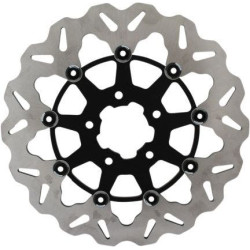 PartzBiz HD DS17103620 - Galfer DF680CW-B Front Brake Rotor Full Floating 00-14 Harley Big Twin 1710-3620 17103620