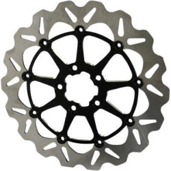 PartzBiz HD DS17103752 - Galfer DF680CWS-C Chrome Wave 420 High-Carbon Stainless 12.5" Rotor Harley 00-Up