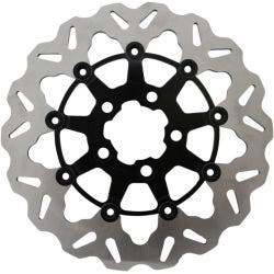 PartzBiz HD DS17103622 - Galfer DF681CW-B Rear Brake Rotor Full Floating 00-17 Harley Big Twin 1710-3622 17103622