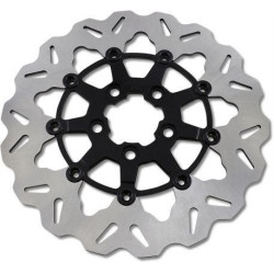PartzBiz HD DS17103746 - Galfer DF681CWS Wave Rear Brake Rotor Full Floating 08-19 Harley FLH/T 1710-3746 17103746