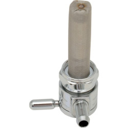 PartzBiz HD DS07050022 - Golan Chrome 76-312S-CS Click-Slick 22mm Straight Facing Fuel Petcock Harley | 76-312S-CS PartzBiz HD DS07050022 - Golan Chrome 76-312S-CS Click-Slick 22mm Straight Facing Fuel Petcock Harley | 76-312S-CS