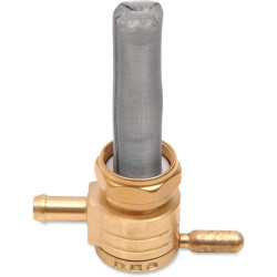 PartzBiz HD DS07050064 - Golan Raw Brass 76-312S-BS Click-Slick 22mm Straight Facing Petcock Harley | 76-312S-BS PartzBiz HD DS07050064 - Golan Raw Brass 76-312S-BS Click-Slick 22mm Straight Facing Petcock Harley | 76-312S-BS