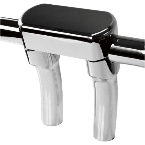 PartzBiz HD: 4415284-Drag Chrome 5.5" Tall 1.5" Pullback Forged Aluminum Risers W/ 1.5" Clamp Harley | Drag Specialties PartzBiz HD: 4415284-Drag Chrome 5.5" Tall 1.5" Pullback Forged Aluminum Risers W/ 1.5" Clamp Harley | Drag Specialties