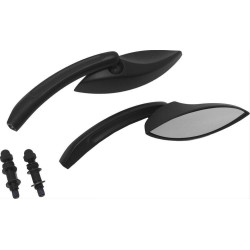 PartzBiz HD WP820-56009 - HardDrive Black Eliptical Style Head Custom Mirrors Pair Harley Metric | 18-223 PartzBiz HD WP820-56009 - HardDrive Black Eliptical Style Head Custom Mirrors Pair Harley Metric | 18-223