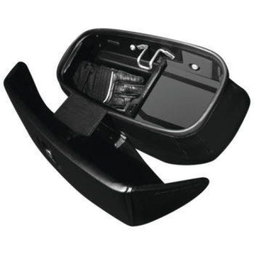 PartzBiz HD: 4415196-Hardstreet Ryt-There Saddle Bag Shelf Set Charcoal Harley Softail Heritage 18-Up