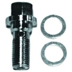 PartzBiz HD MU45542 - Harley Chrome 10mm Banjo Bolt Brake Hose Line Fitting OE Rep 41747-82 41731-82 PartzBiz HD MU45542 - Harley Chrome 10mm Banjo Bolt Brake Hose Line Fitting OE Rep 41747-82 41731-82