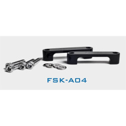PartzBiz HD HHI-FSK-A04 - Hawg Halters ชุด Spacer 3/4” สีดำสำหรับบังโคลนหน้ากว้าง 6.5” Harley FLH 97-13 | เอฟเอสเค-A04 PartzBiz HD HHI-FSK-A04 - Hawg Halters ชุด Spacer 3/4” สีดำสำหรับบังโคลนหน้ากว้าง 6.5” Harley FLH 97-13 | เอฟเอสเค-A04