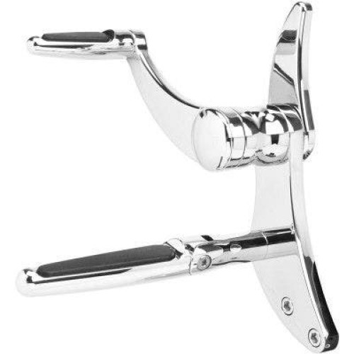 PartzBiz HD: 4415144-Hawg Halter HHI FCK-F14CS-FR Chrome ชุดควบคุมไปข้างหน้าพร้อมหมุด HD FLH 14-Up