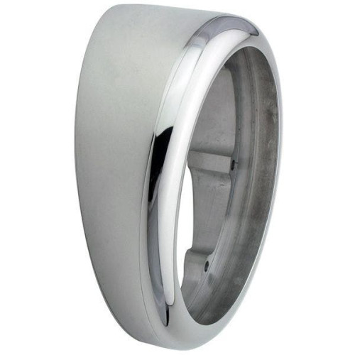 PartzBiz HD: 4415090-Headwinds Chrome 7 ” Snub Nose 14 องศา Raked Headlight Bezel Harley FLH/T 1-7029SCA-14