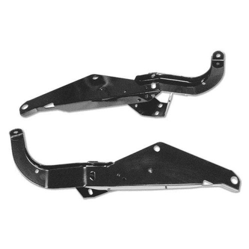 PartzBiz HD: 4415099-Heavy Duty ลำโพงภายใน Fairing สนับสนุนวงเล็บ Harley FLH/T Batwing Repl OEM 58938-96B & 58939-96B