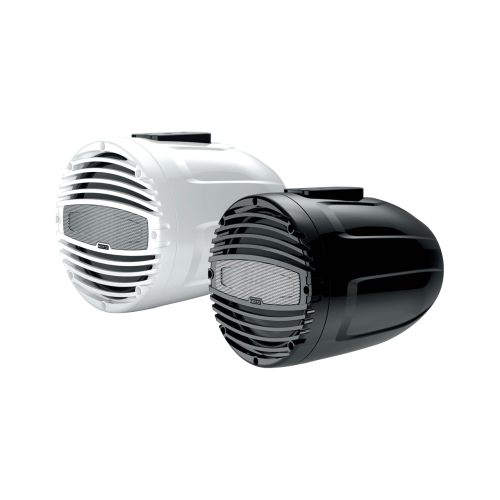 PartzBiz HD: 4415012-Hertz Marine HTX 8 M-FL-C Black Tower Coaxial Flat Speaker 8 ” | HTX 8 M-FL-C