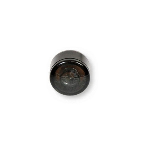 PartzBiz HD: 4414880-Highsider Black Apollo Amber LED Turn Signals CNC Universal 204-170