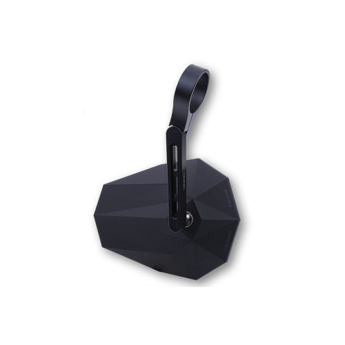 PartzBiz HD: 4414856-Highsider Black Stealth X-5 Short Arm Bar End Mirror 1 or 7/8 CNC Universal PartzBiz HD: 4414856-Highsider Black Stealth X-5 Short Arm Bar End Mirror 1 or 7/8 CNC Universal