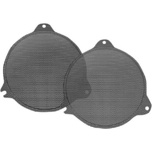 PartzBiz HD: 4414834-Hogtunes Thick Mesh Front Fairing Speaker Grilles Harley Batwing Models 14-16 | SG RM GRILL