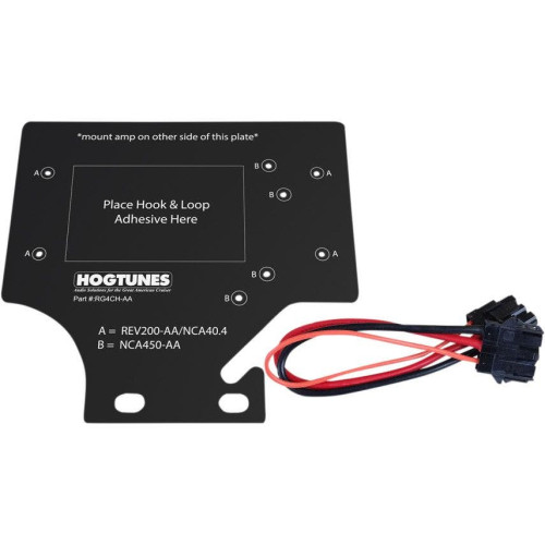 PartzBiz HD: 4414813-เมาท์อะแดปเตอร์ Hogtunes สำหรับ Harley Road Glide 98-13 โดยใช้ชุดแอมป์ 200 วัตต์ | RG4CH-AA
