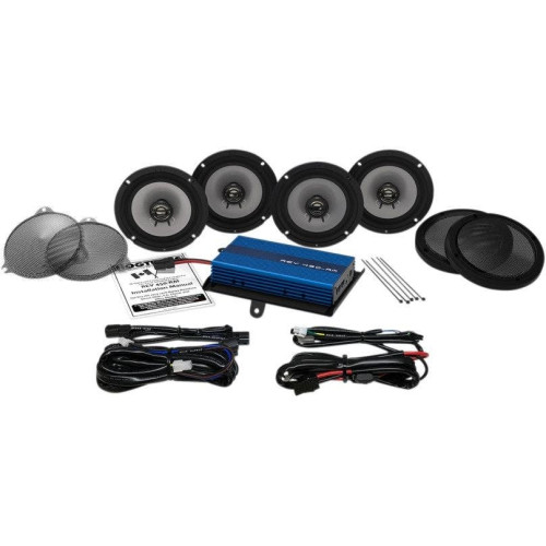 PartzBiz HD: 4414819-Hogtunes Complete 200 วัตต์แอมป์ G4 4 ชุดลำโพง 14-19 Harley Touring Ultra FL G4 ULTRA KIT-RM PartzBiz HD: 4414819-Hogtunes Complete 200 วัตต์แอมป์ G4 4 ชุดลำโพง 14-19 Harley Touring Ultra FL G4 ULTRA KIT-RM