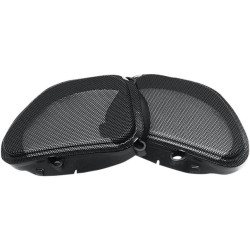 PartzBiz HD DS44050351 - ตะแกรงลำโพงด้านหน้าแบบตาข่ายหนา Hogtunes Harley Road Glide FLTR/X 98-13 | 57 ตาข่าย