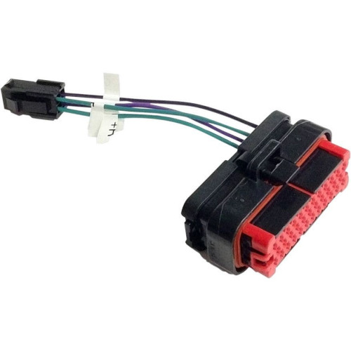 PartzBiz HD: 4414790-HogTunes ด้านหลังลำโพงปลั๊กอะแดปเตอร์สำหรับ Harley FLH/T 06-13 RR PLUG-AA